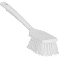 Vikan 410715 Brosse &agrave; manche court ColorCore, Soies Ferme, Longueur de 12", Blanc