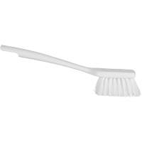 Vikan 410715 Brosse &agrave; manche court ColorCore, Soies Ferme, Longueur de 12", Blanc