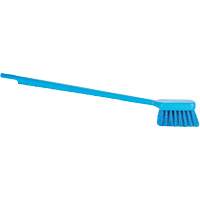 Vikan 410813 Brosse &agrave; manche long ColorCore, Soies Ferme, Longueur de 20", Bleu