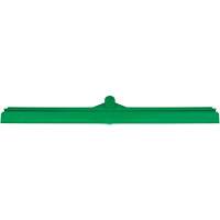 Vikan 726012 ColorCore Single Blade Squeegee, 24", Green