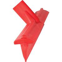 Vikan 726014 ColorCore Single Blade Squeegee, 24", Red