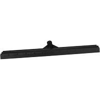 Vikan 726019 ColorCore Single Blade Squeegee, 24", Black
