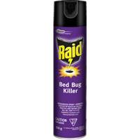 Raid<sup>®</sup> Bed Bug Killer Insecticide, 350 g, Aerosol Can, Solvent Base  JM256 | TENAQUIP