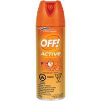 SC Johnson 10062300019103 OFF! Active&reg; Insect Repellent, 15% DEET, Aerosol, 170 g