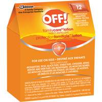 SC Johnson 10062300720214 OFF! FamilyCare&reg; Insect Repellent, 7.5% DEET, Lotion, 6 g