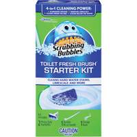 SC Johnson 10062913734387 Scrubbing Bubbles&reg; Fresh Brush&reg; Toilet Brush Starter Kit, Refill