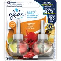SC Johnson 10062300809964 Glade&reg; PlugIns&reg; Scented Oil Refills, Hawaiian Breeze&reg;, Cartridge