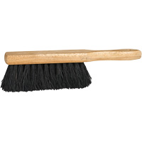 Wood Block Cleaning Brush, 12-1/4" L, Polypropylene/Tampico Bristles, Black  JM709 | TENAQUIP