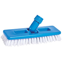 M2 Professional BR-UT60702 Universal Scrub & Grout Brush, 9" L, Polypropylene Bristles, White