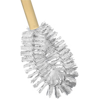 M2 Professional BR-WM214 HD Toilet Brush with Wire Centre, 20" L, Polypropylene Bristles, Yellow
