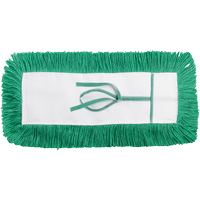 M2 Professional DM-STH524-GN Vadrouille &agrave; &eacute;pousseter Static-H, Style &agrave; attacher, Nylon, 24" lo x 5" la