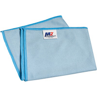 M2 Professional MC-700 Chiffon de nettoyage pour vitres, Microfibre, Bleu