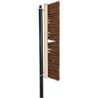 M2 Professional PB-532-BF18 Hippo Side-Clipped Contractor Push Broom with Handle, 18", Coarse, Palmyra Bristles