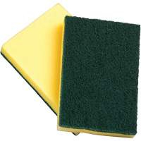 M2 Professional SP-SSS Sponges with Scouring Pad, Scrubbing, 4" W x 6" L