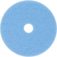 3M F-3050-SKY-19 Hi-Performance Pad, 19", Burnishing, Light Blue