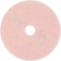 3M F-3600-PNK-19 Hi-Performance Pad, 19", Burnishing, Pink