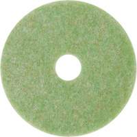 3M F-5000-GRN-13 Natural Blend Pad, 13", Scrubbing, Green