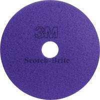 3M F-PURPLE-12 Tampon haute performance, 12", Nettoyage/Polissage, Mauve