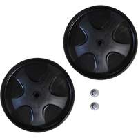 Rubbermaid Specialmade FG9W27L10000 Replacement Wheels & Push Caps for Waste Dolly