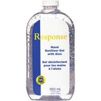 Grime Eater 88-90 Gel d&eacute;sinfectant pour les mains &agrave; l'alo&egrave;s Response, 950 ml, Recharge, 70 % alcool