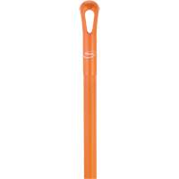Vikan 29607 Manche ultra hygi&eacute;nique, Polypropyl&egrave;ne, Ergonomique, Pointe Filetage europ&eacute;en, 1-1/4" dia, 51" lo