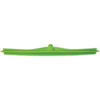 Vikan 716077 Single Blade Ultra Hygiene Squeegee, 24", Straight Blade