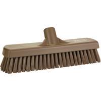 Vikan 706066 Balai-brosse pour planchers et mur, Crins Ferme, 12", Polyester, Brun