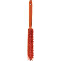 Vikan 45897 Bench Brush, Medium Bristles, 13" Long, Orange