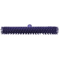 Vikan 31798 Small Particle Push Broom Head, Fine Bristles, 16-1/2", Polyester, Purple