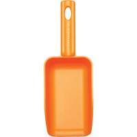 Vikan 63007 Mini Hand Scoop, Plastic, Orange, 16 oz.