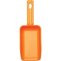 Mini Hand Scoop, Plastic, Orange, 16 oz.  JN839 | TENAQUIP