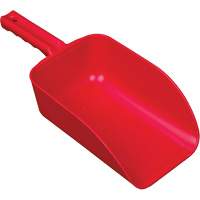 Large Hand Scoop, Plastic, Red, 82 oz.  JN855 | TENAQUIP