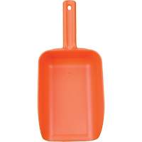 Vikan 65007 Large Hand Scoop, Plastic, Orange, 82 oz.