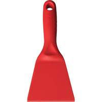 Vikan 69614 Grattoir en plastique, Rouge, 3" la x 8" lo