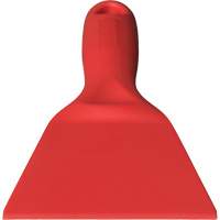 Vikan 69614 Grattoir en plastique, Rouge, 3" la x 8" lo