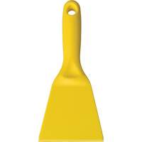 Vikan 69616 Plastic Scraper, Yellow, 3" W x 8" L
