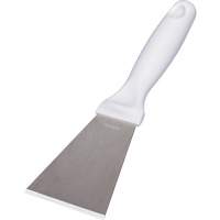 Vikan 69725 Large Stainless Steel Scraper, White, 3" W x 9" L