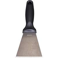 Vikan 69729 Grand racloir en acier inoxydable, Noir, 3" la x 9" lo