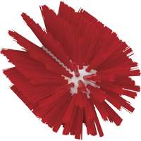 Vikan 53801034 Grande brosse, Soies Moyen, Longueur de 6-1/2", Rouge