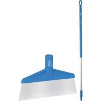 Vikan JO061 Grattoir &agrave; plancher avec manche, Bleu, 9-3/5" la x 55-9/10" lo