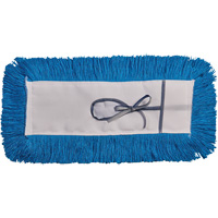 M2 Professional DM-STH560-BL Vadrouille &agrave; &eacute;pousseter Static-H, Style &agrave; attacher, Nylon, 60" lo x 5" la