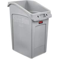 Rubbermaid 2026721 Slim Jim&reg; Under Counter Container, Plastic, 23 US gal.