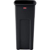 Rubbermaid FG356988BLA Conteneur carr&eacute; Untouchable, Plastique, 23 gal. US