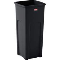 Rubbermaid FG356988BLA Conteneur carr&eacute; Untouchable, Plastique, 23 gal. US
