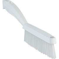 Vikan 41955 Narrow Brush, Extra Stiff Bristles, 11-4/5" Long, White