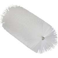 Vikan 53565 Brosse de 2,4" pour manche &agrave; tige flexible, Soies Moyen, Longueur de 7-1/10", Blanc