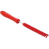 Vikan 53604 Brosse &agrave; tubes de 0,6", Soies Ferme, Longueur de 12-1/5", Rouge