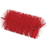 Vikan 53914 Brosse de 3,5" pour manche &agrave; tige flexible, Soies Moyen, Longueur de 7-7/10", Rouge