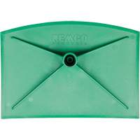 Vikan 29002 Food Hoe Head, Green, 8" W x 11-1/4" L