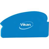 Vikan 40513 Flexible Hand Scraper, Blue, 6-1/2" W x 3-3/4" L